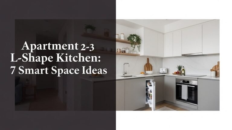 Apartment L-Shape Kitchen: 7 Smart Space Ideas [year]