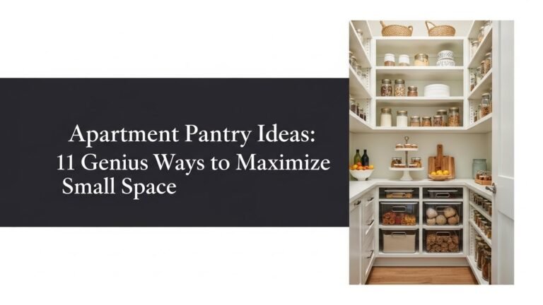 Apartment Pantry Ideas: 11 Genius Ways to Maximize Small Space
