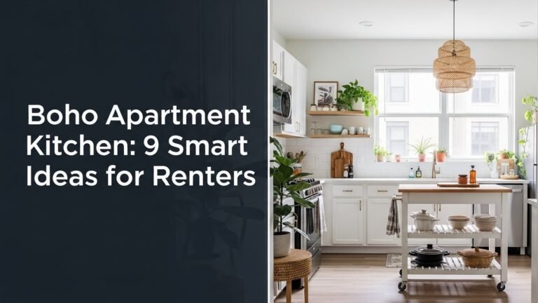 Boho Apartment Kitchen: 9 Smart Ideas for Renters [year]