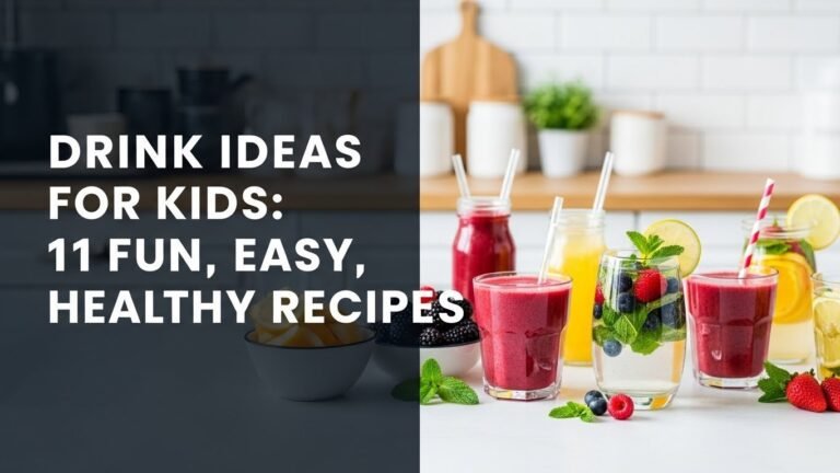 Drink Ideas for Kids: 11 Fun, Easy, Healthy Recipes