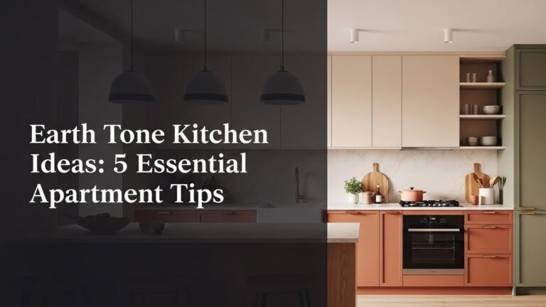 Earth Tone Kitchen Ideas: 5 Essential Apartment Tips [year]