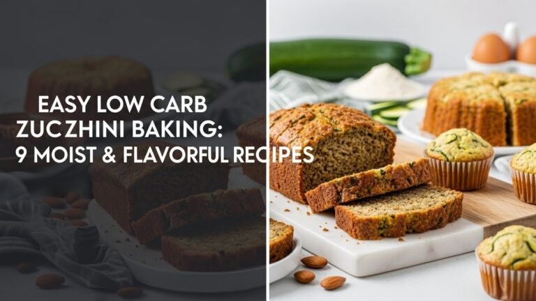 Easy Low Carb Zucchini Baking: 9 Moist & Flavorful Recipes