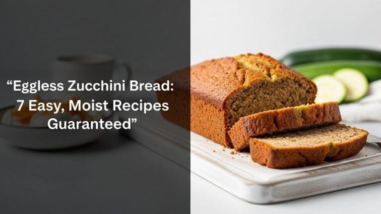 Eggless Zucchini Bread: 7 Easy, Moist Recipes Guaranteed
