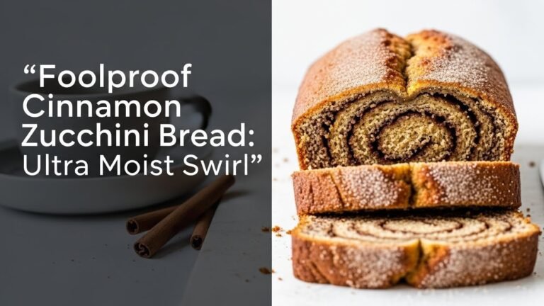 Foolproof Cinnamon Zucchini Bread: Ultra Moist Swirl