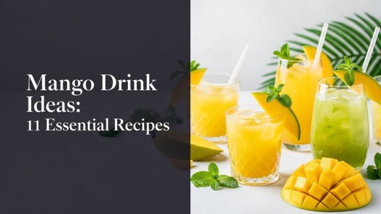 Mango Drink Ideas: 11 Essential Recipes for [year]
