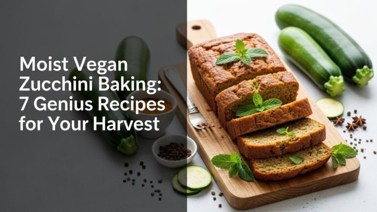 Moist Vegan Zucchini Baking: 7 Genius Recipes for Your Harvest