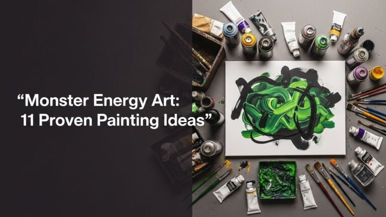 Monster Energy Art: 11 Proven Painting Ideas for [year]