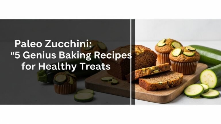 Paleo Zucchini: 5 Genius Baking Recipes for Healthy Treats