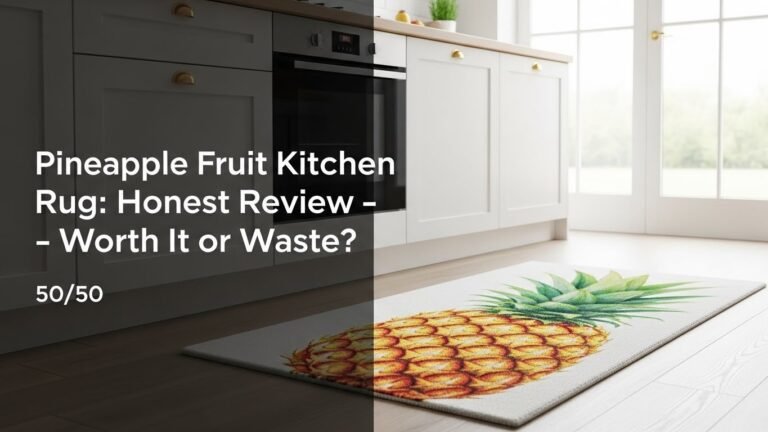Pineapple Fruit Kitchen Rug: Honest Review - Worth It or Waste?