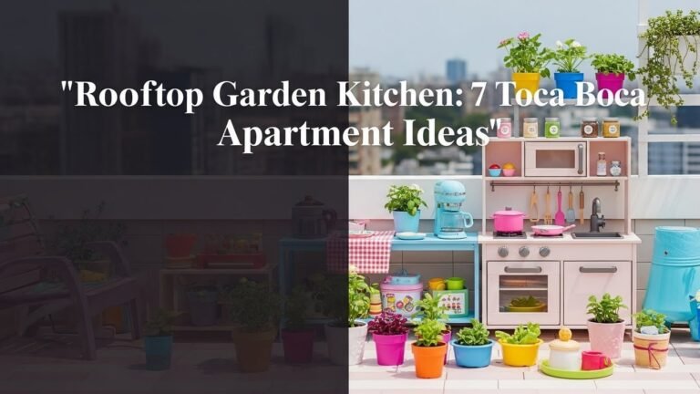 Rooftop Garden Kitchen: 7 Toca Boca Apartment Ideas for [year]