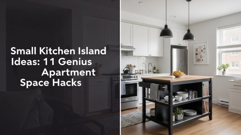 Small Kitchen Island Ideas: 11 Genius Apartment Space Hacks