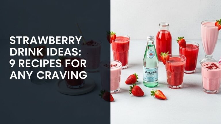 Strawberry Drink Ideas: 9 Recipes for Any Craving in [year]