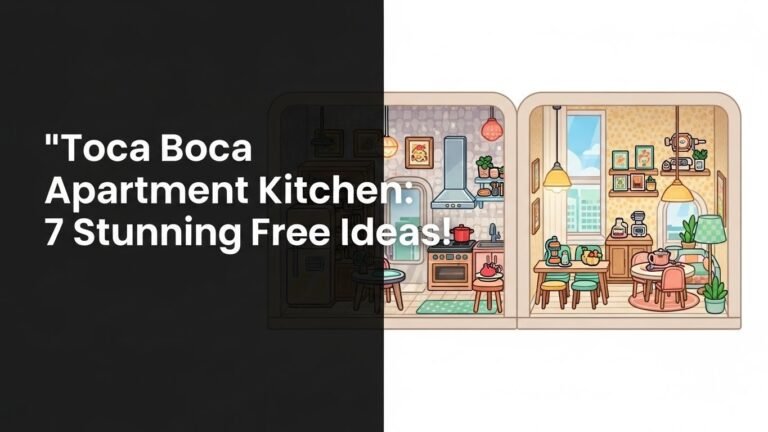 Toca Boca Apartment Kitchen: 7 Stunning Free Ideas!