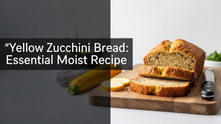 Yellow Zucchini Bread: Essential Moist Recipe for [year]
