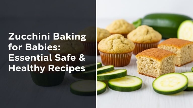 Zucchini Baking for Babies: Essential Safe & Healthy Recipes