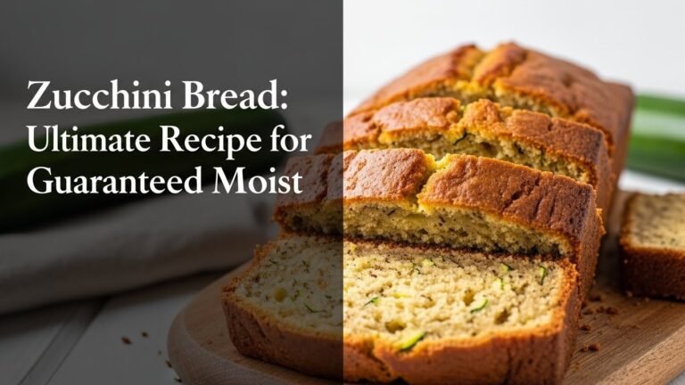 Zucchini Bread: Ultimate Recipe for Guaranteed Moist [year]