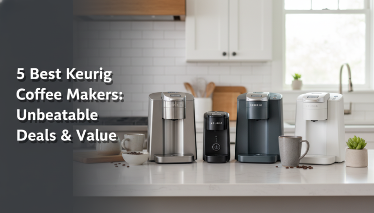 5 Best Keurig Coffee Makers: Unbeatable Deals & Value