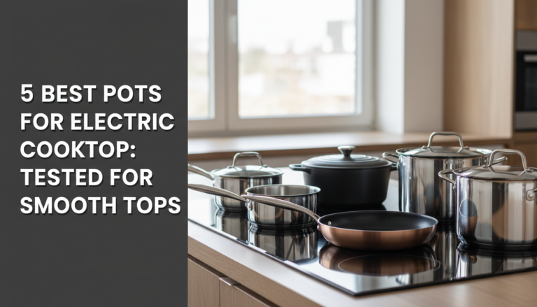 5 Best Pots for Electric Cooktop: Tested for Smooth Tops