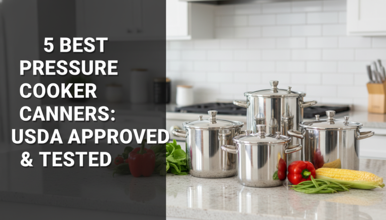 5 Best Pressure Cooker Canners: USDA Approved & Tested [year]