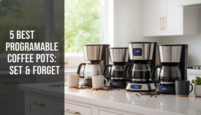 5 Best Programmable Coffee Pots: Set & Forget [year]