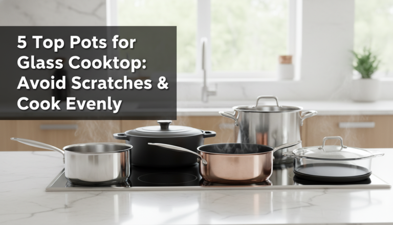 5 Top Pots for Glass Cooktop: Avoid Scratches & Cook Evenly