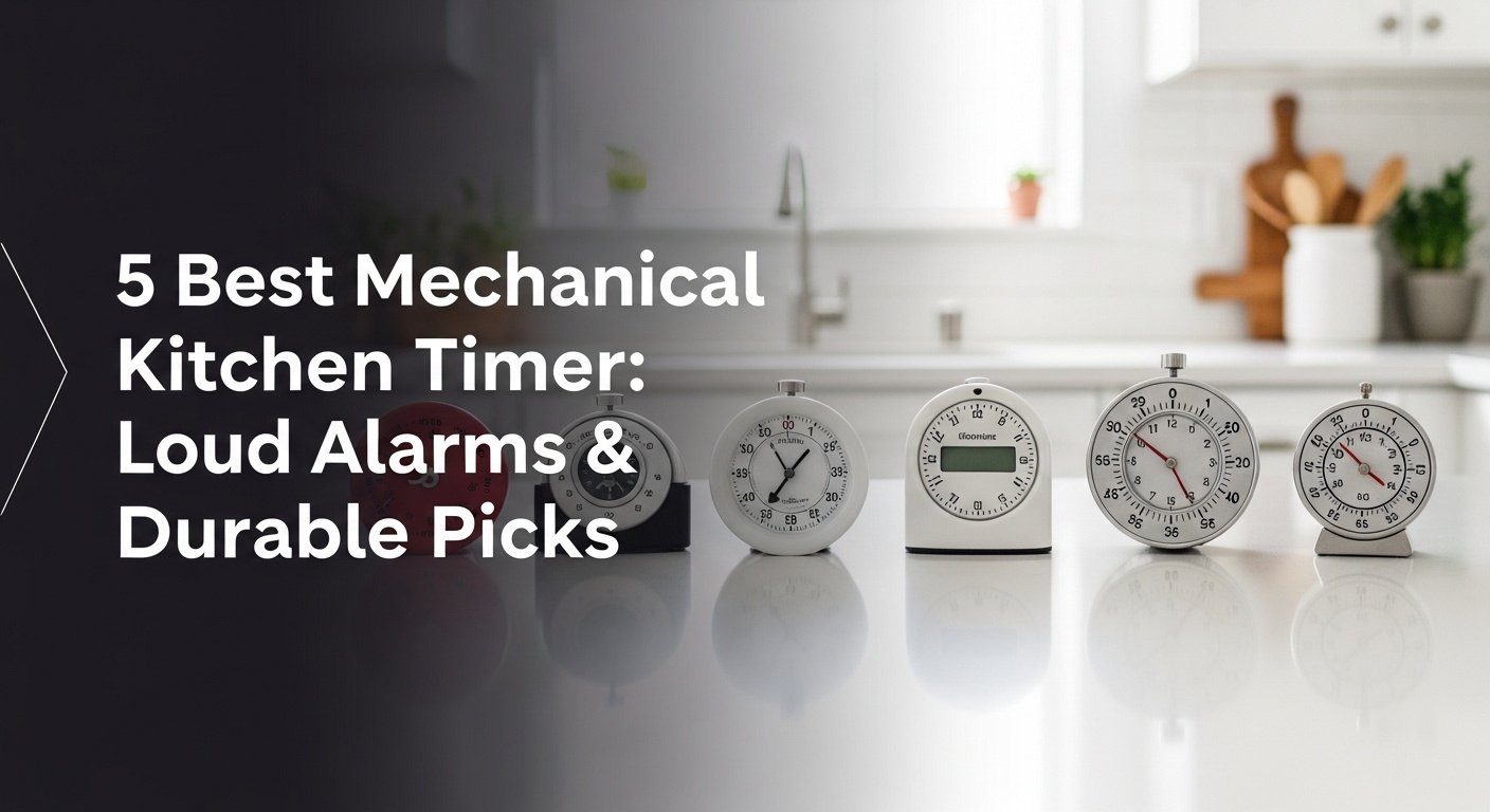 5 Best Mechanical Kitchen Timer: Loud Alarms & Durable Picks 2026